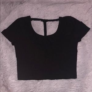 Charlotte Russe Tops - NEW! Charlotte Russe T Back Crop Top Size Small Charlotte Russe Tops - NEW! Charlotte Russe T Back Crop Top Size Small